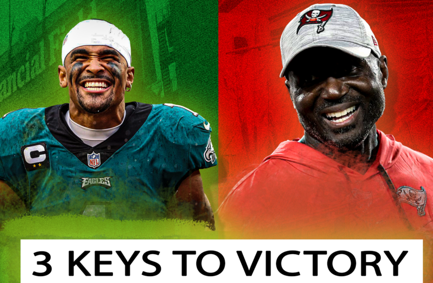 Eagles Wild Card Preview: 3 Keys to Victory vs the Bucs